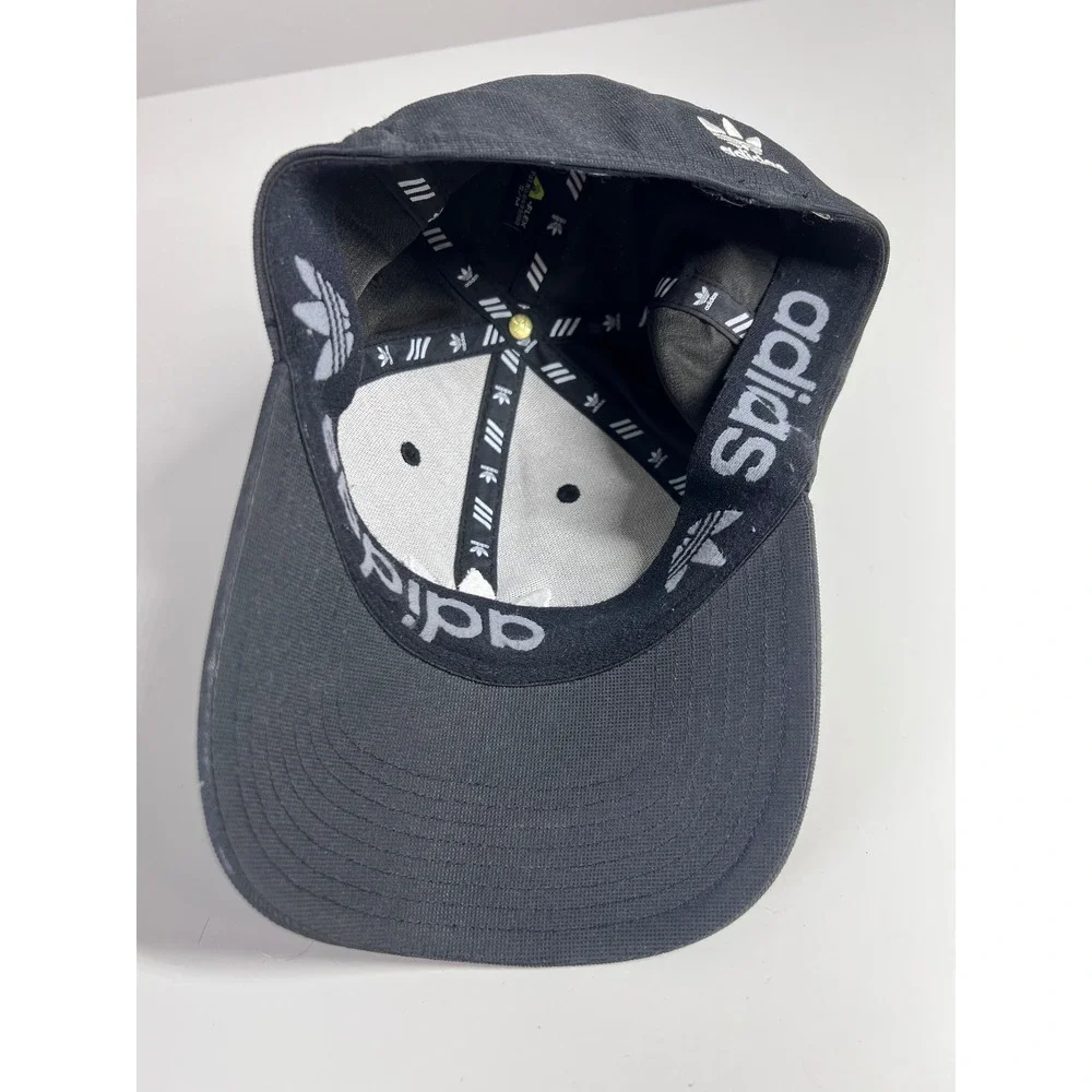 Adidas Originals Trefoil A-Flex Hat Black White Baseball Cap S/M